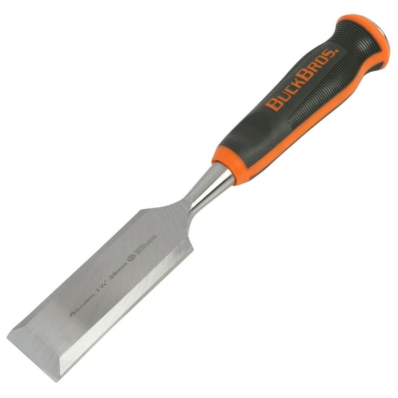Buck Bros. Comfort Grip Wood Chisel – 1-1/2" (38MM)