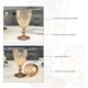 thumbnail image 4 of Juego de 6 Copas de Vidrio de Vidrio 240 ml, Ambar, 4 of 5