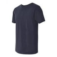 thumbnail image 2 of LAT Heavyweight Combed Ringspun Cotton T-Shirt (6980) Navy, L, 2 of 2
