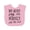 AD-Pink, variant on Inktastic My Aunt Says I'm Perfect Just Like Her Boys or Girls Baby Bib