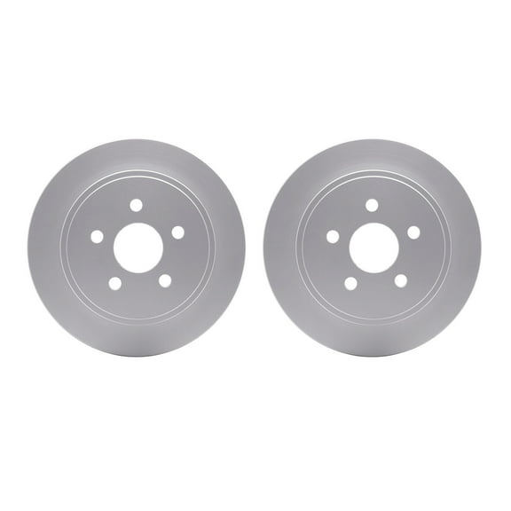 Dynamic Friction Company Rear Geospec Brake Rotors 4002-39006