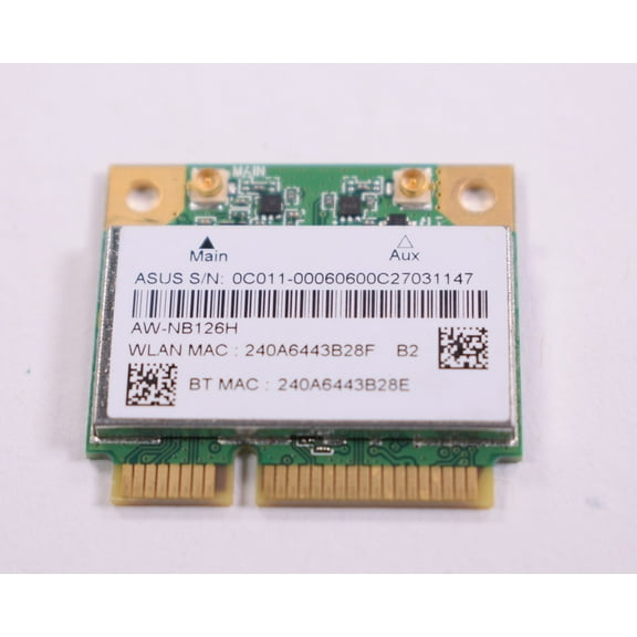 Compatible With 0C011-00060600 Replacement for 0C011-00060600 Asus 802.11b/ G/ N Wlan Bt4.0 Hs Rst Board BU401LA NOTEBOOK