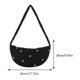 thumbnail image 2 of Bolso Casual Masa Bandolera Acolchado para Mujer Con Lazo Ocio Lona, 2 of 8
