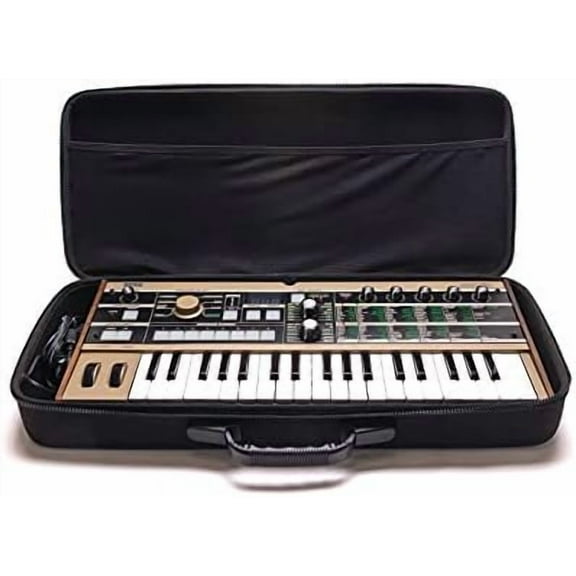 Korg MicroKorg/MicroKorg 2 / MicroKorg XL  Case - Custom-Fitted Compact PULSE Hard Case for Travel$$Music