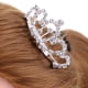 thumbnail image 2 of Moda Mujeres Niños Niñas Princesa Mini Del cabellero Rhinestone Tiara Pinza de cabellero Del Accesorio Cabello, 2 of 9