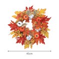 thumbnail image 2 of Guirnalda De Calabaza De Hoja De Arce Artificial, Guirnalda De Puerta De Otoño Para Decoración De Halloween De Acción De Gracias Moyic HA037837-00, 2 of 6