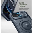 thumbnail image 3 of Funda Dexnor para iPhone 16e con cámara con corredera magnética, color azul marino, 3 of 5