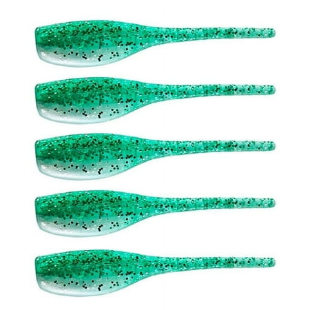 GZCW 5Pcs/Set 5CM/1G Soft Tadpole Lure Realistic Bionic Colorful Tadpole Swimbait Artificial Tadpole Bait Freshwater Saltwater Snakehead Bass Fishing Accessories