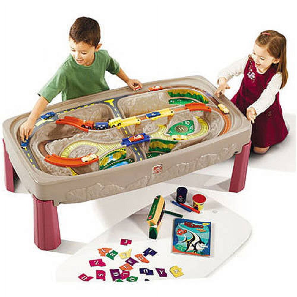 Step2 Deluxe Canyon Road Play Train Table Ages 2 to 6 Years - image 10 of 11