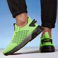 thumbnail image 3 of ULSTO Men's Breathable Mesh Knitted Running Shoes, Men's Four Seasons Lightweight Casual Shoes, Sports Shoes, Walking Shoes, 3 of 4