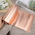 thumbnail image 3 of 1set 4 rolls Copper Flashing Copper sheet Roll 2x100cmx1mm Soft Foil Narrow Roll Strip Material for Crafts Making Decor Jewelry Electrical House Repairs Grounding Building Decoration, 3 of 6
