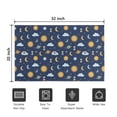 thumbnail image 5 of Blue Sun Moon Cloud Planet Eye Hourglass Pattern Door Rugs,Washable Non Slip Door Mats Indoor,Decorative Door Mats,Entry Mat Indoor for Entrance,Bedroom,Kitchen,Bathroom,20"x32", 5 of 6