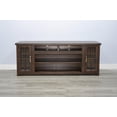 thumbnail image 2 of Sunny Designs 76-Inch Wide TV Stand with Glass Cabinet Doors, 2 of 5