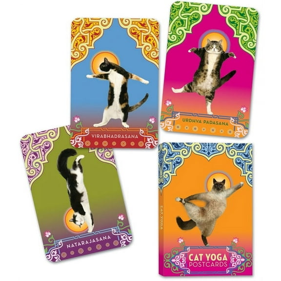 Cat Yoga Postcards (Other)