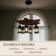 thumbnail image 5 of Lampara Colgante Vintage Redonda de Madera Dali, 5 of 6