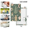 thumbnail image 6 of Yayeee 100% Cotton Hand Towels for Bathroom 16" x 28" Kitchen Towel, Christmas Gift Pattern, 6 of 7