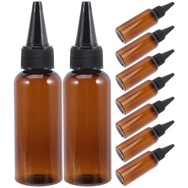 10Pcs Applicator Bottle Hair Squeeze Bottle Oil Bottles Hair Dye Bottle