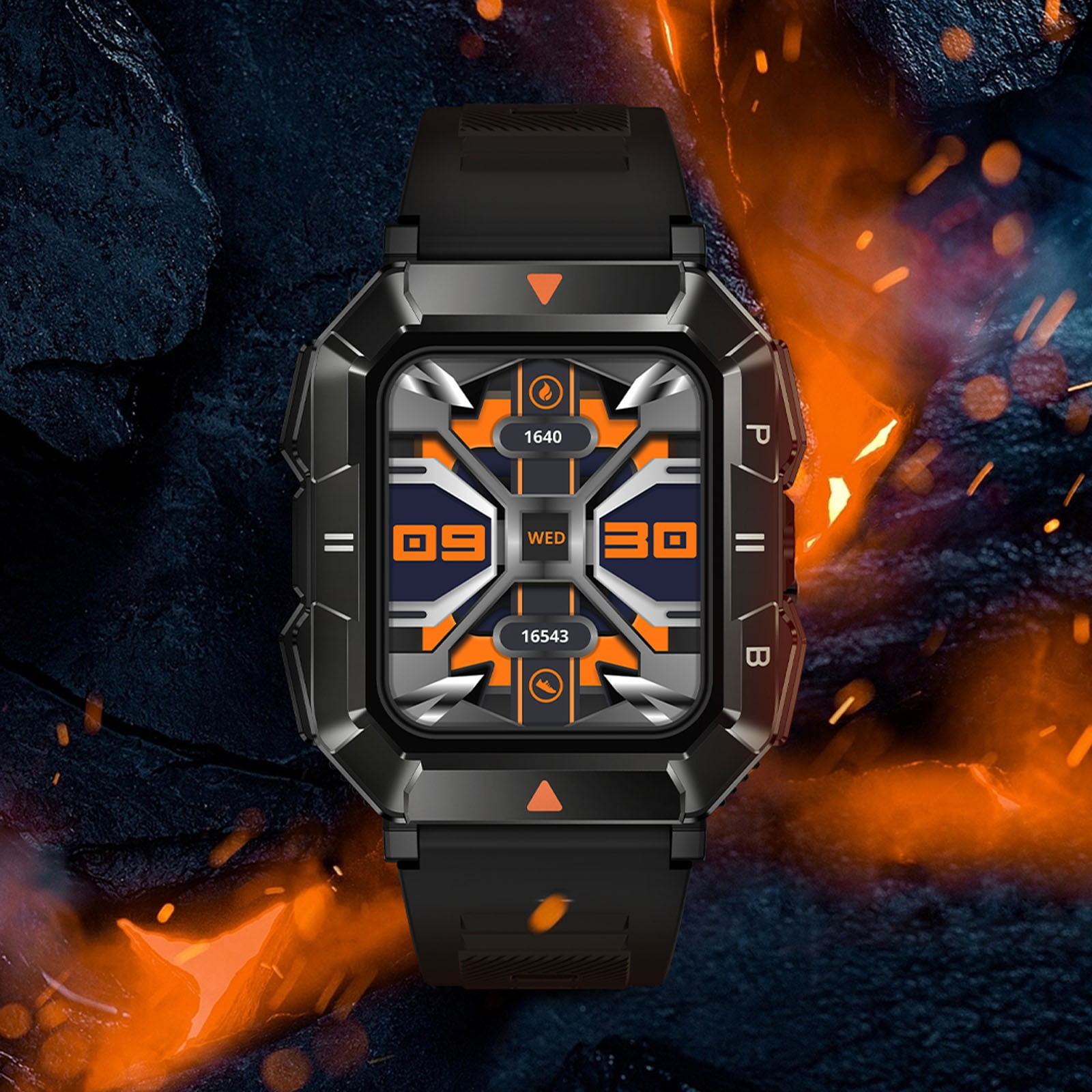 Jubipavy Smart Watch Full Screen Smart Watches For Android IOS Phones Smart Fitness Watch For Women Man Smartwatch