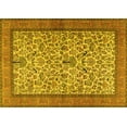 thumbnail image 1 of Ahgly Company Indoor Rectangle Persian Yellow Traditional Area Rugs, 7' x 10', 1 of 4