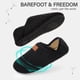 thumbnail image 3 of Zapatillas ATHMILE House para mujer y hombre de interior, color negro, 3 of 7