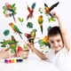 thumbnail image 3 of Pegatinas de pared con plantas tropicales, loros, hojas verdes, pájaros, acuarela, flores, vinilos., 3 of 6