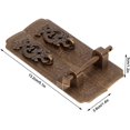 thumbnail image 2 of Juego de Manijas de Puerta de Bronce Antiguo de Estilo Chino Manijas de Tirador de Gabinete Accesorios de Armario, 2 of 5