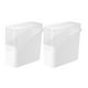 thumbnail image 1 of Soporte para queso en rodajas, contenedor de almacenamiento para queso, mantequilla, tocino, caja para conservar frutas, organizador de almacenamiento, 2 uds., 1 of 5