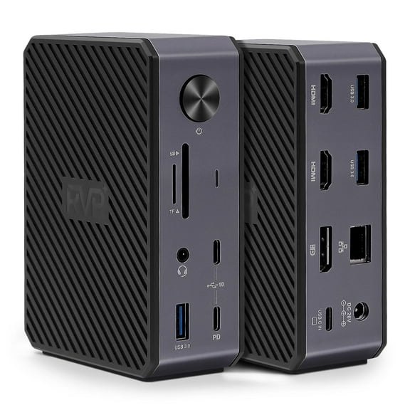 RVP  14-in-1 USB-C Triple Display Laptop Docking Station