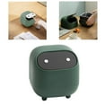 thumbnail image 4 of Small Trash Can Mini Wastebasket Trash Can Dispenser Desk Organizer Garbage Bin Green, 4 of 8