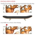 thumbnail image 2 of Squirrel Premium Emery Skateboard Grip Tape Stickers (Pack of 2) | Durable PVC Backing | 8.8x32.6in/22.4x83cm | Skateboard Accessories for Ultimate Grip and Control, 2 of 5