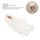 thumbnail image 5 of M Buder Peluca para muñeca BJD 1/3 Pelo Largo Ondulado de Alambre de Alta Temperatura Blanco, 5 of 9