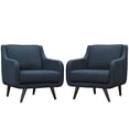 thumbnail image 2 of Modway Verve Armchairs Set of 2 in Azure, 2 of 5