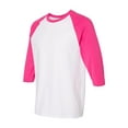thumbnail image 4 of Gildan Heavy Cotton Three-Quarter Raglan Sleeve Baseball T-Shirt, 4 of 10