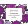 Bright Blooms Standard Wedding Invitation
