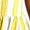 Yellow, variant on Women's Casual Sleeveless Lapel Striped Dress with Pockets, Lightweight Fashion