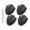 thumbnail image 1 of 4 piezas Cubiertas de ventilación de cable de alambre marino accesorios portátiles de alto rendimiento Pequeño negro, 1 of 8