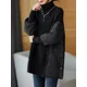 thumbnail image 2 of Nuevo suéter de mujer Otoño Invierno Nuevo suéter de cuello alto de manga larga Tops de moda coreana Ropa casual suelta para mujer Pulóveres, 2 of 5