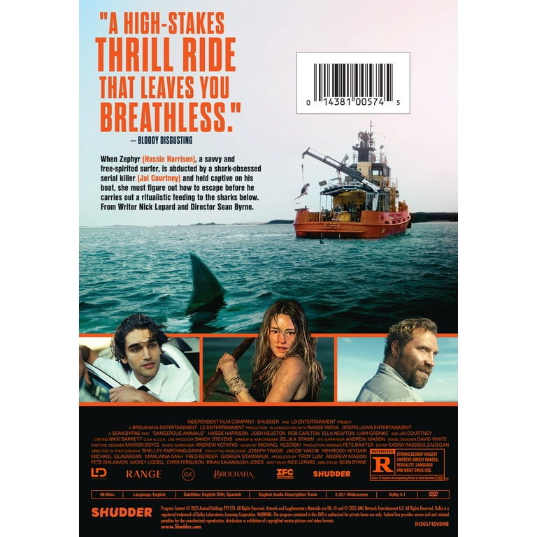 Dangerous Animals (DVD) - Walmart.com