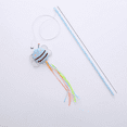 thumbnail image 2 of Plush Bee Shaped Cat Toy With Colorful Tassels And Bells That Attract Attention During Play Stimulate Hunting Instincts And Keep Cats Active, Sturdy Pet-Safe Material For, 2 of 7