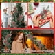 thumbnail image 4 of Esquejes de agujas blancas navideñas | Ramas de plástico esmerilado de 25 cm para decoración navideña | Tallos flexibles para árboles de Navidad, coronas y centros de mesa DIY, 4 of 5