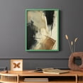 thumbnail image 6 of Baked Paintstrokes V Framed Print in Green Solid Wood Framed Print No Nail Hanging, 6 of 6