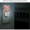 LED Night Light,Digital Geometric Illustration LED Night Light Plug