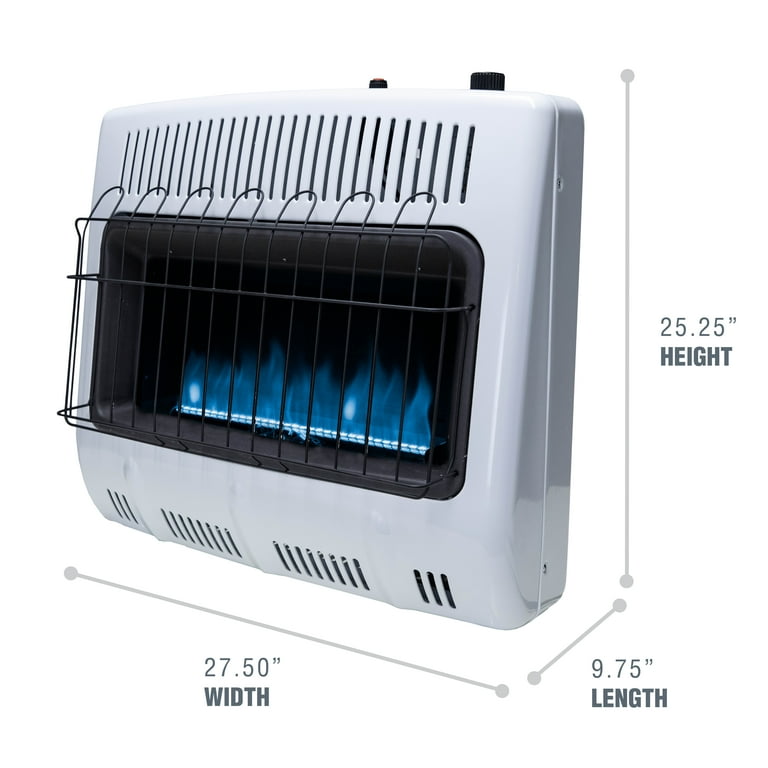 Cabinet Heater Big Lots Portable Heaters Heater 30,000 BTU Blue