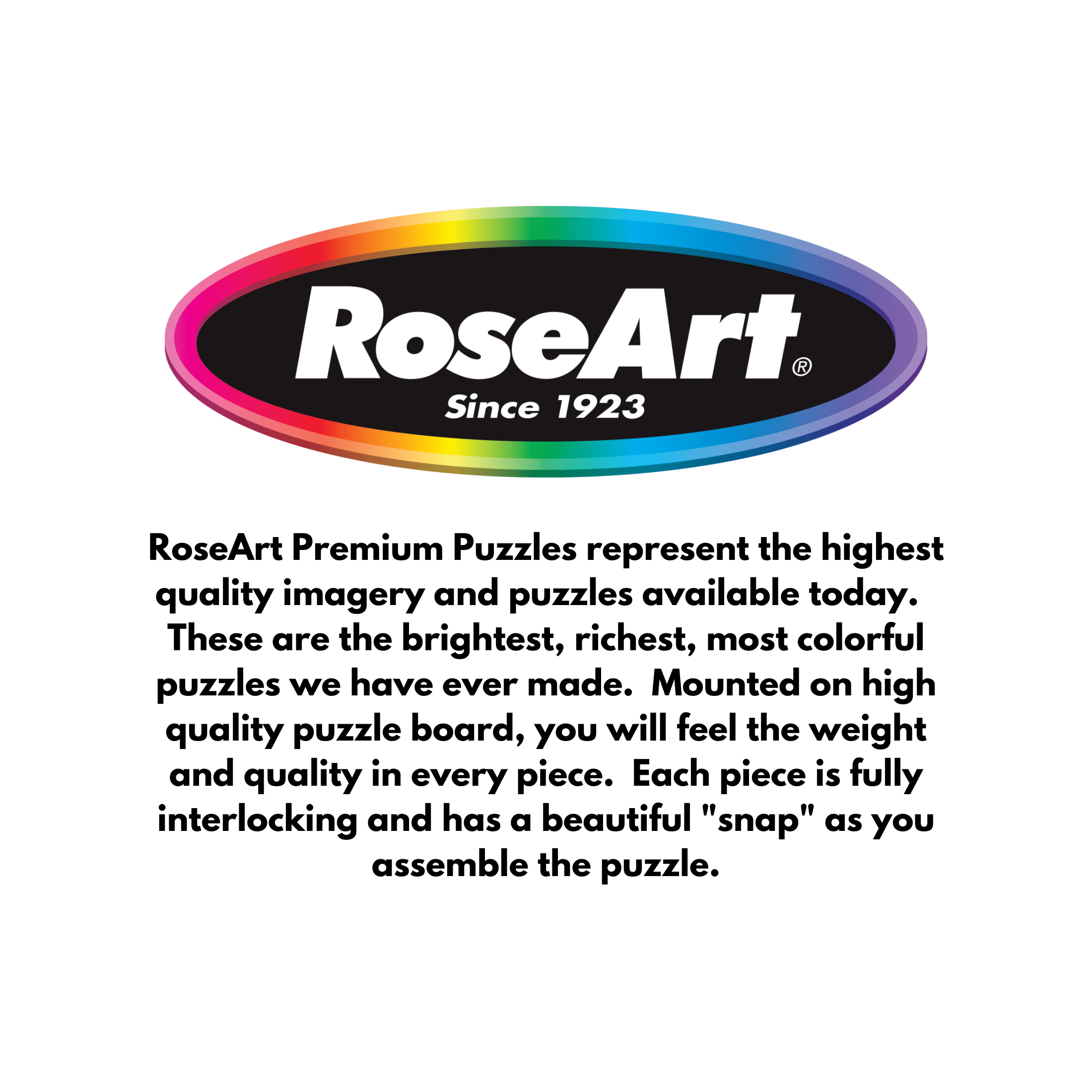 RoseArt Puzzle Collector 1000-Piece Spring Morning Jigsaw Puzzle