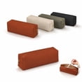 thumbnail image 6 of Small Pencil Case PU Leather Zipper Pen Pouch Minimalist Compact Pencil Bag for School Office Supplies Teens Adults Students Brown, 6 of 7