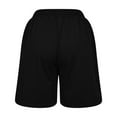 thumbnail image 6 of BLVB Womens Sweat Shorts Casual Summer Loose Athletic Short Drawstring Waist Lounge Running Jogger Shorts with Pockets, 6 of 7