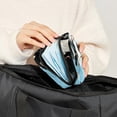 thumbnail image 5 of Cattle Sanitary Napkin Bag, Period Bag, Sanitary Bags, Zipper Pouch Bags, Zipper Pouch for School Supplies - 4.7x6.6x6.6 in, Velvet, Sponge, Oxford Fabric, 5 of 6
