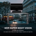 thumbnail image 3 of MesaSe 1080P 3 Channel Front Rear Inside Dash Cam  Dash Camera  DVR Backup Cam for Cars  Three Way Triple Car Driving Recorder  170°  Night Vision  Loop Recording  G-Sensor  Parking Moni, 3 of 6