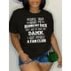 thumbnail image 1 of Slogan Print T-Shirt, Casual Crew Neck Short Sleeve T-Shirt, Women's &nbspClothing Tee For Adult, Men, Women, Teen, Teenager, Adolescent, Youth, 1 of 5