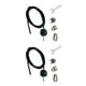 thumbnail image 2 of Cuerda de alambre de acero Soidarity con bola de tope de goma resistente para ACC de entrenamiento de gimnasio Tipo 1 2Conjunto, 2 of 6